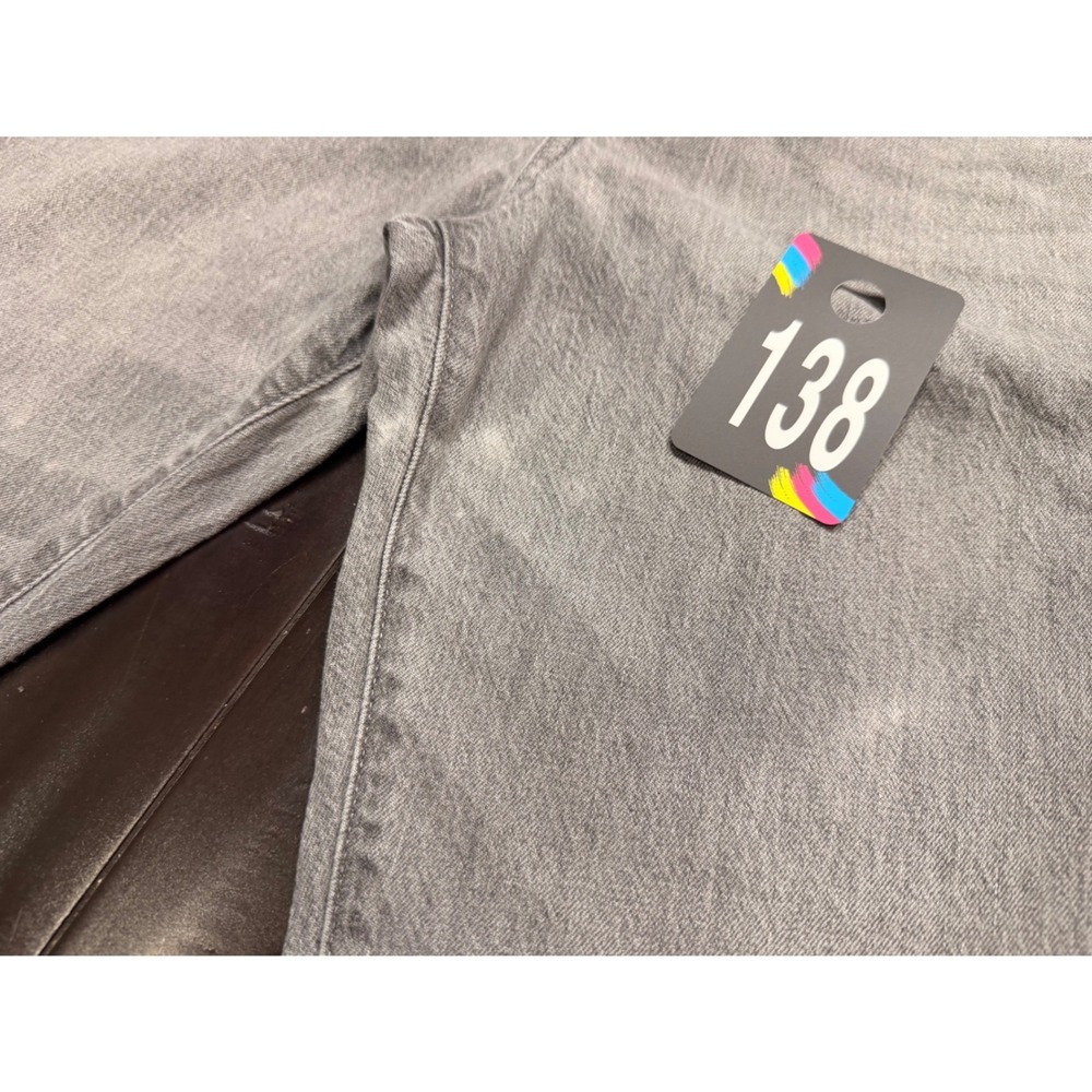 #138 MADEWELL 90s Straight Jeans sz. 27 Grey High Rise w: 28" r:12" I: 30" - Picture 4 of 11